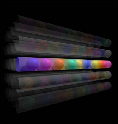 LENS-Unifi atomi di itterbio intappolati in un tubo di luce